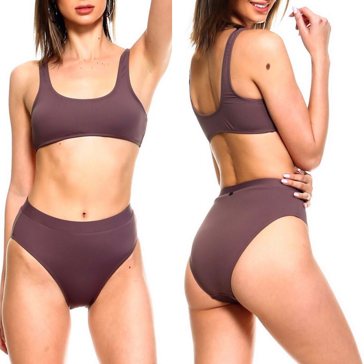 TAUPE SWIMSUIT