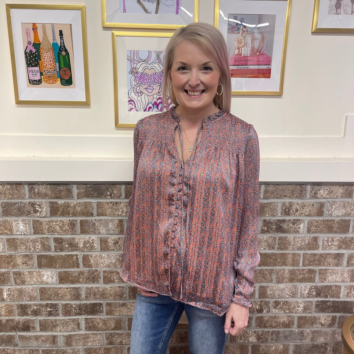 EVERLY FORGET ME NOT TOP