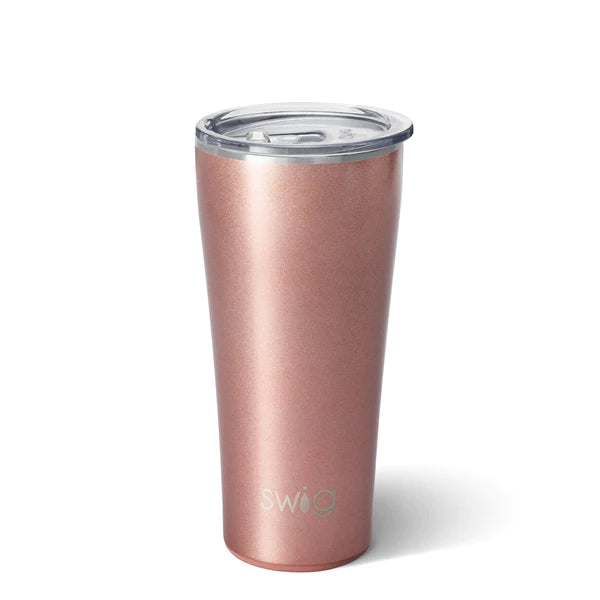 SHIMMER ROSE GOLD TUMBLER