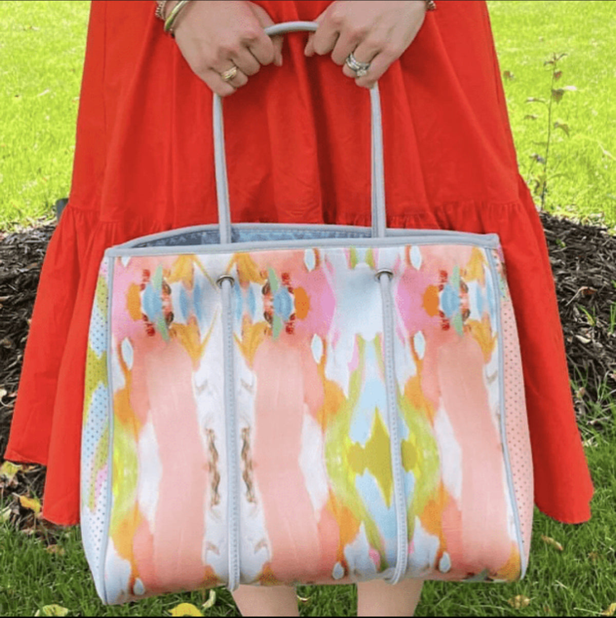 UNDER THE SEA LAURA PARK TOTE- PRENELOVE BAG