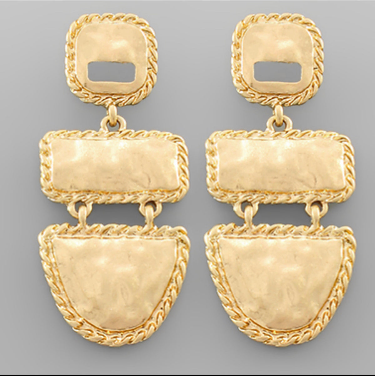 KAYLA GOLD DROP EARRINGS