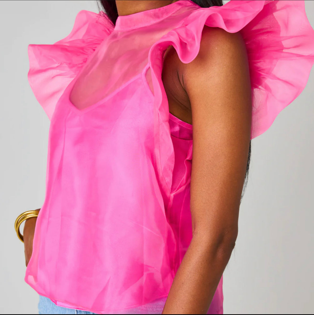KAYCEE HOT PINK TOP