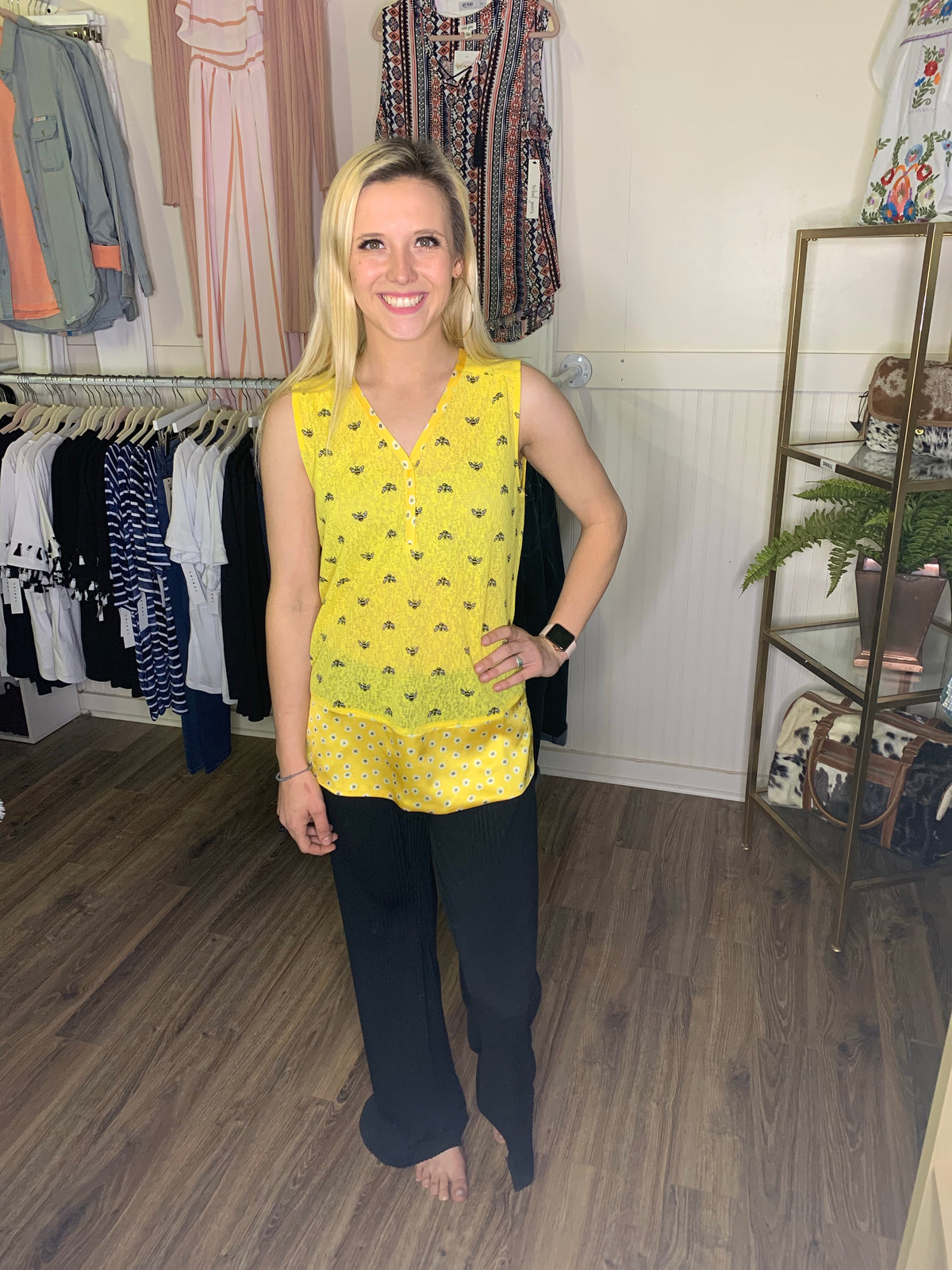 CITRON YELLOW TANK-FINAL SALE