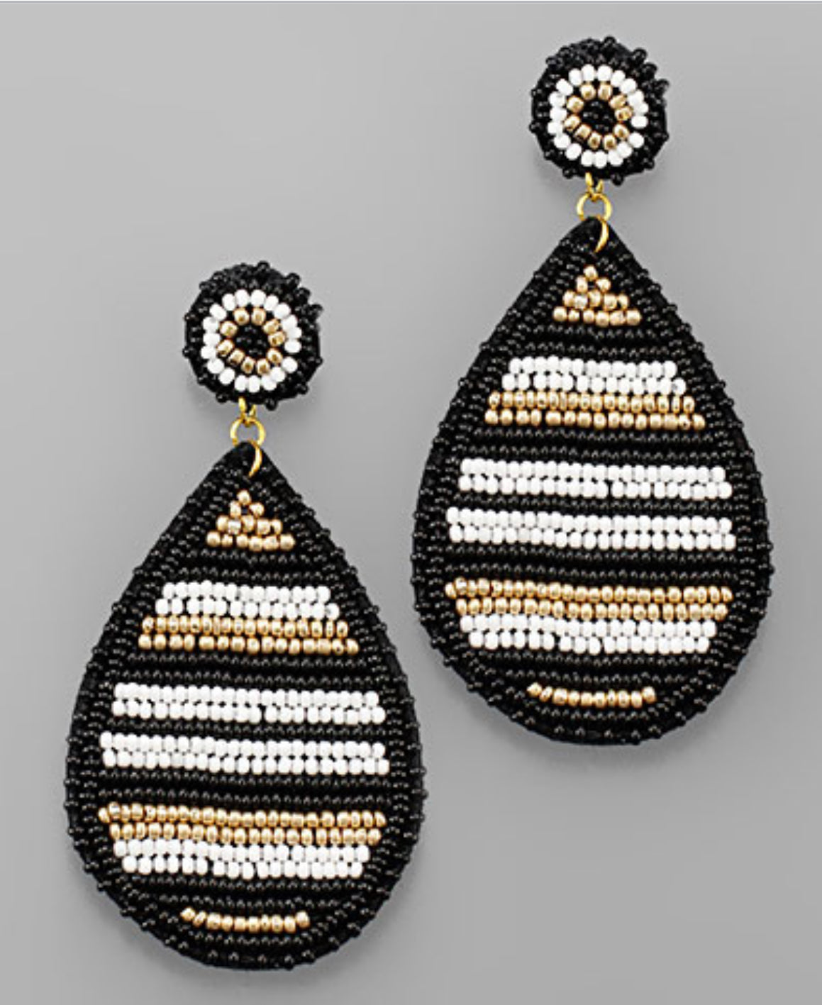 ALLIE TEARDROP BEADED EARRING