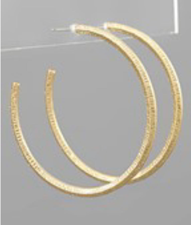 TEXTURED HOOPS