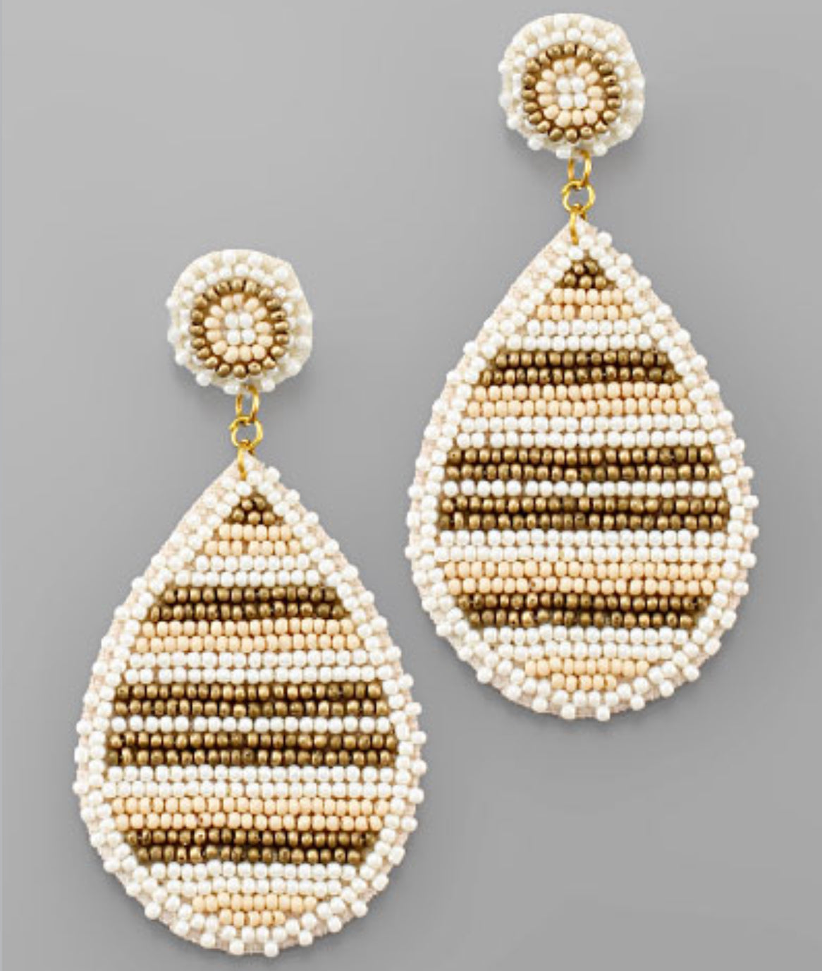 ALLIE TEARDROP BEADED EARRING