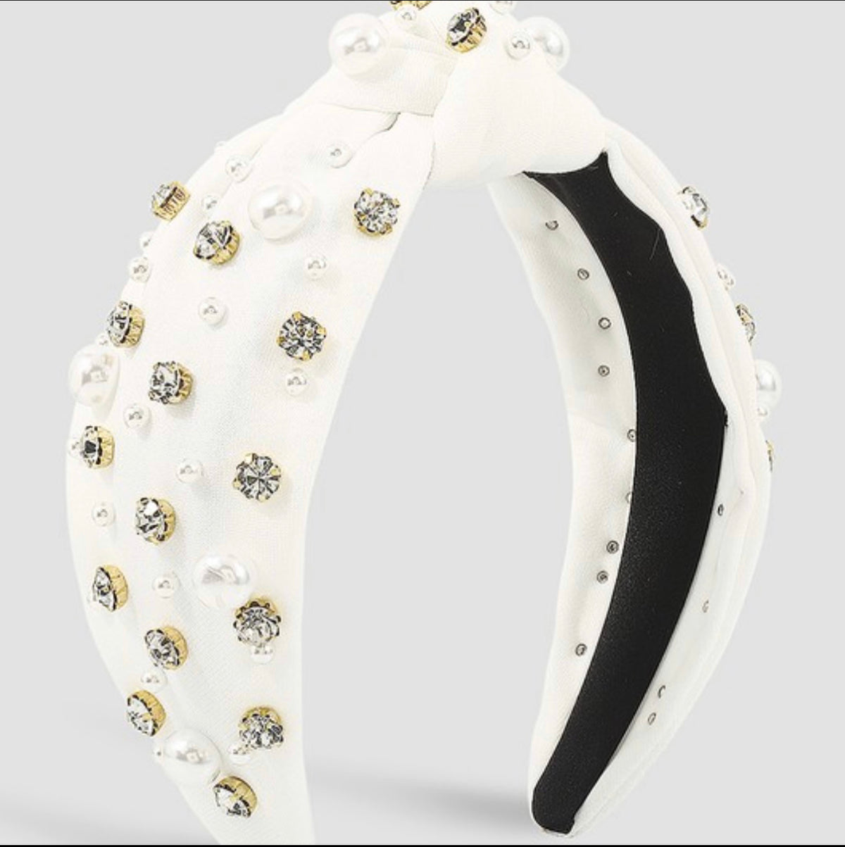 RHINESTONE/PEARL HEADBAND