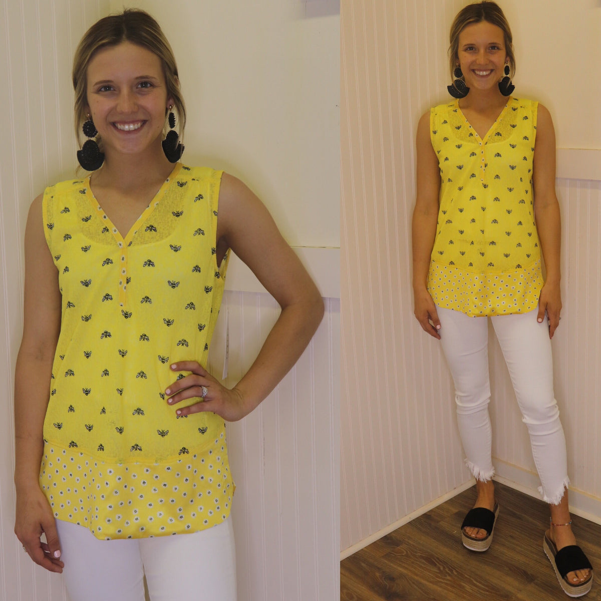 CITRON YELLOW TANK-FINAL SALE